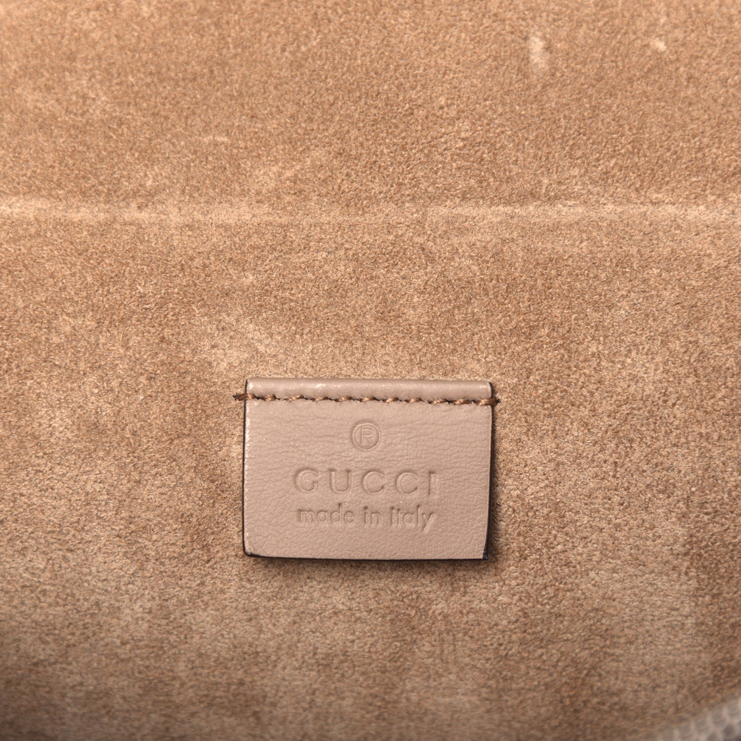 Gucci GG Supreme Monogram Small Dionysus Shoulder Bag Taupe 6 of 9