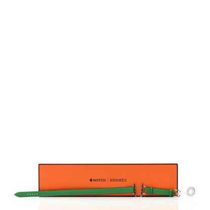Hermes Barenia 41mm Apple Watch Double Tour Strap Bambou 7 of 7