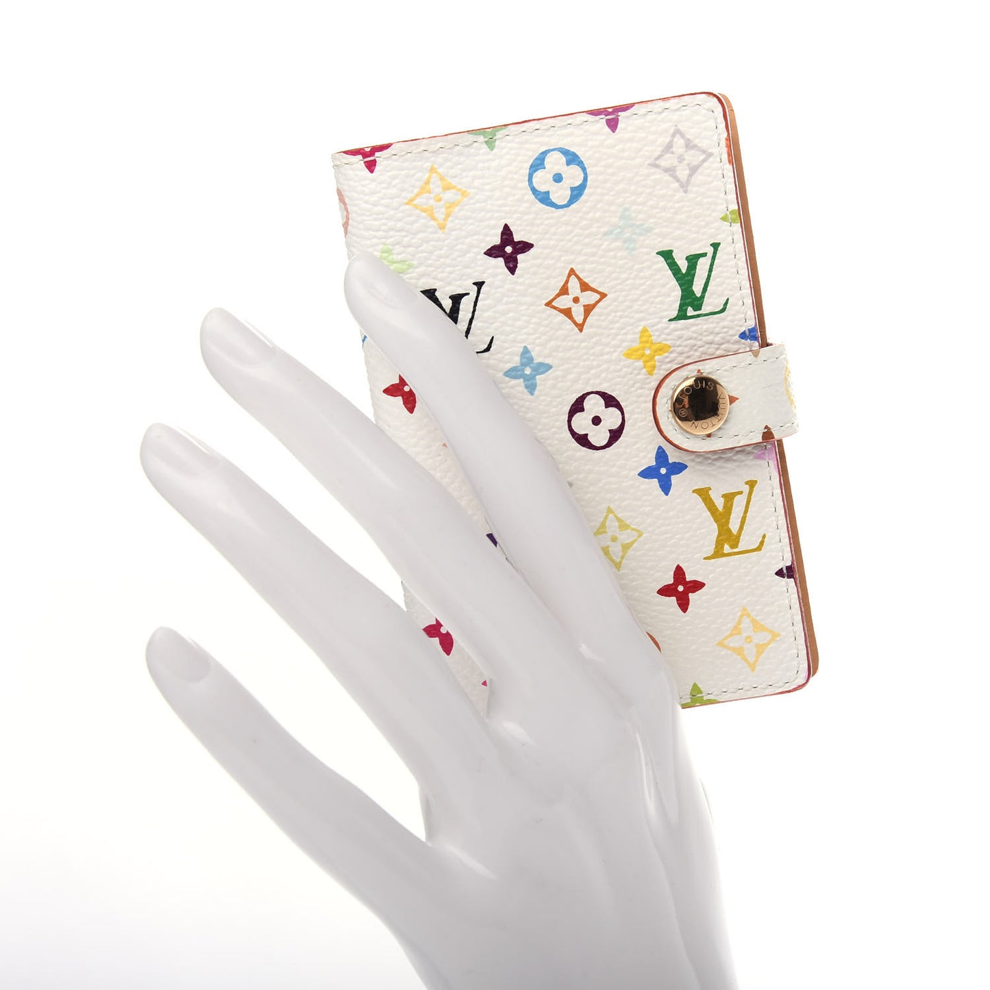 Monogram Multicolor Carnet de Bal Mini Agenda Cover White