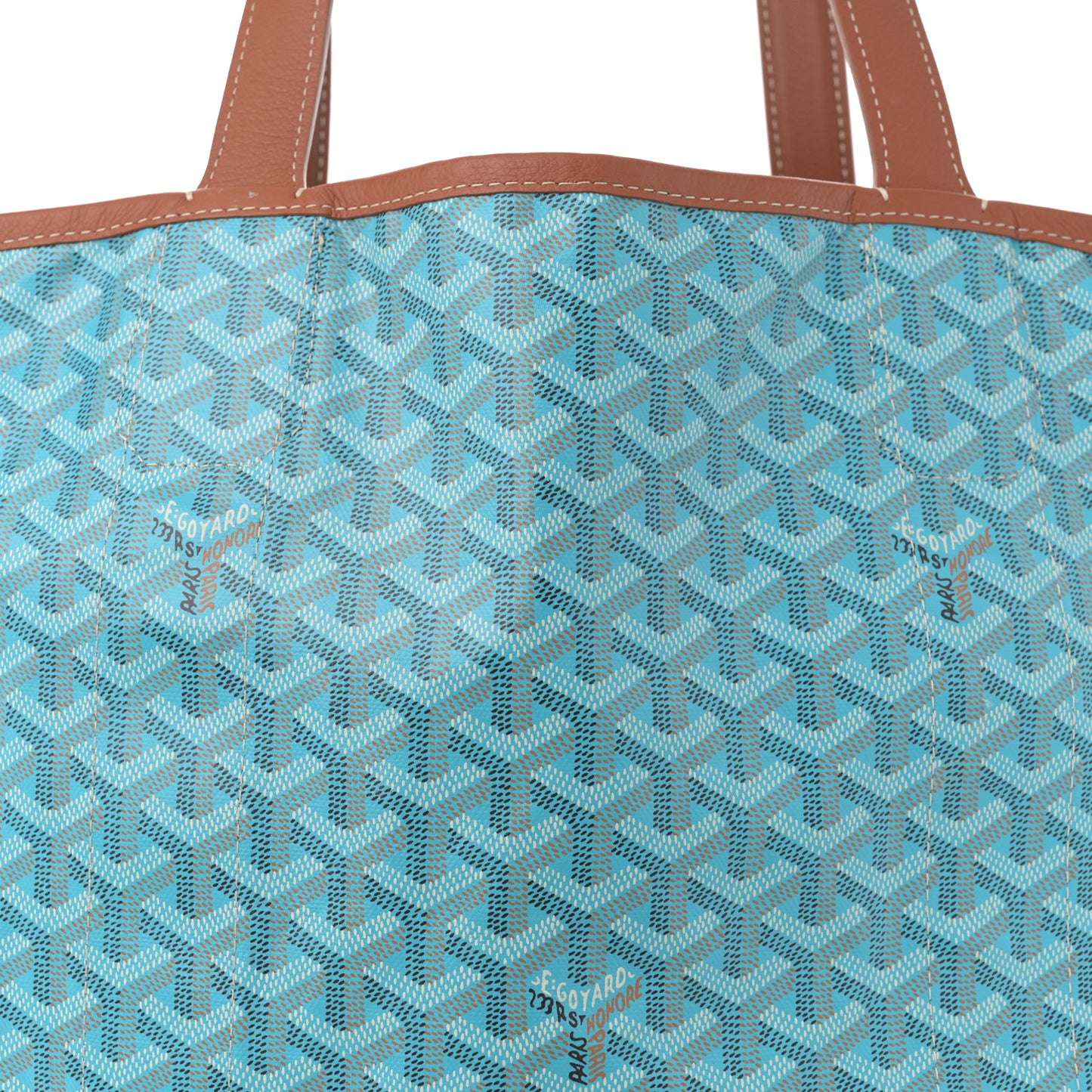 Goyardine Reversible Belharra Light Blue