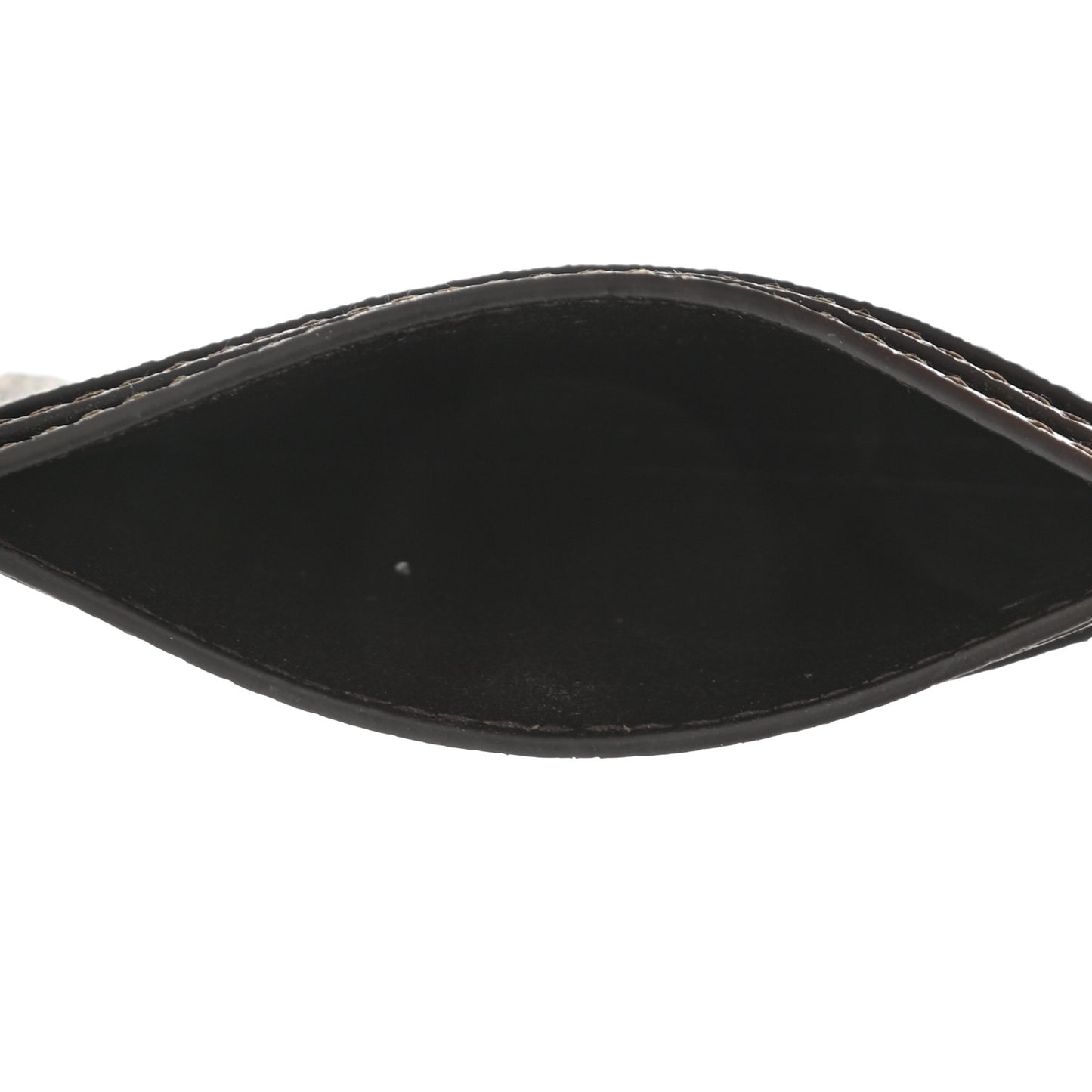 GG Supreme Monogram Ophidia Card Holder Brown