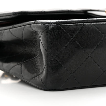 Chanel Lambskin Quilted Small Double Flap Black 10 of 16
