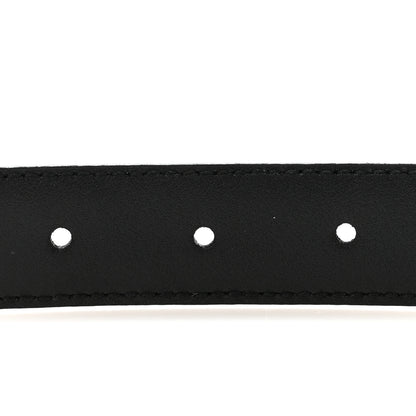 Gucci Calfskin Icaro G Cube 25mm Belt 75 30 Black 8 of 12
