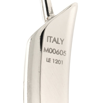 Louis Vuitton My LV Hoop Earrings Silver 4 of 4