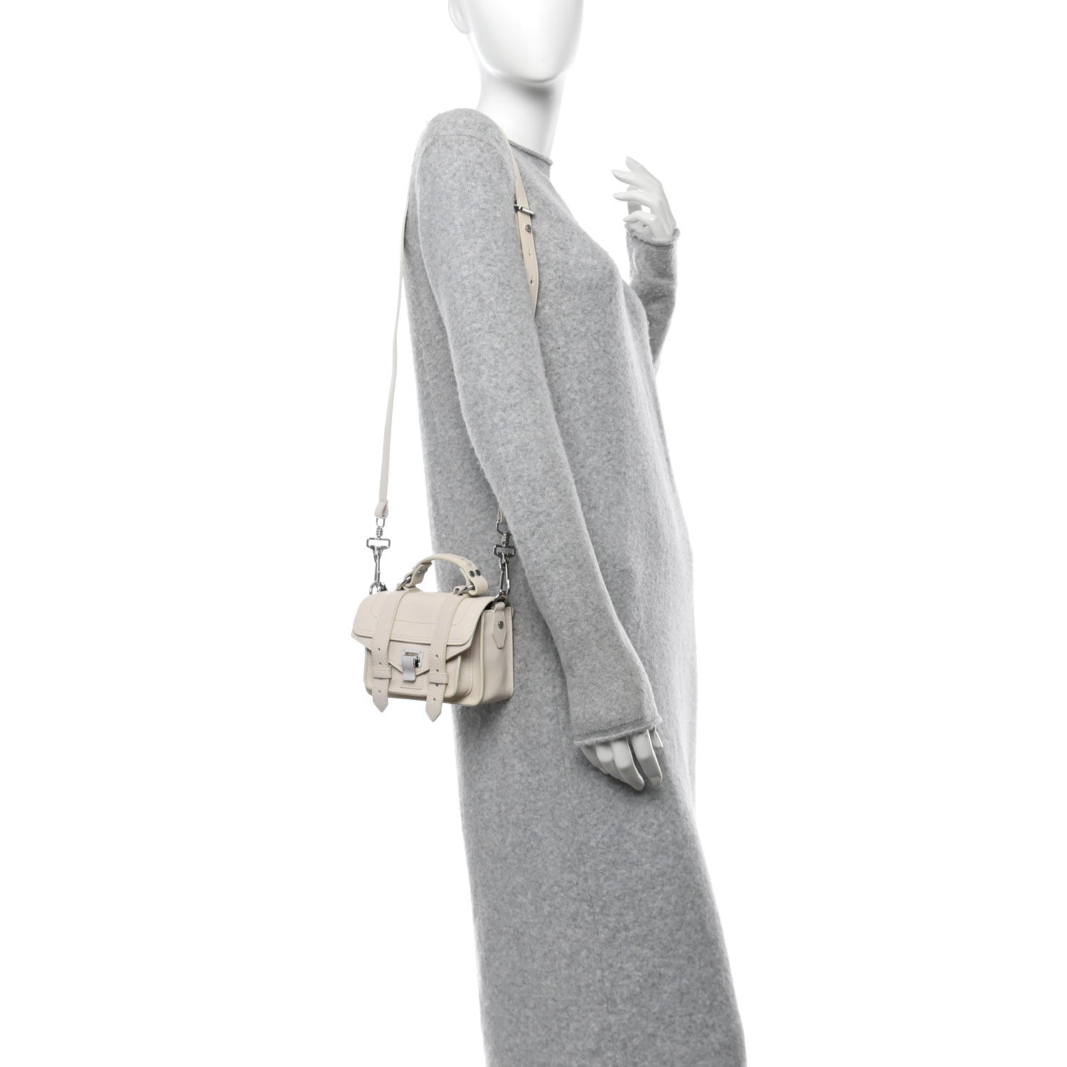 Proenza Schouler Lambskin Micro PS1 Clay 2 of 10