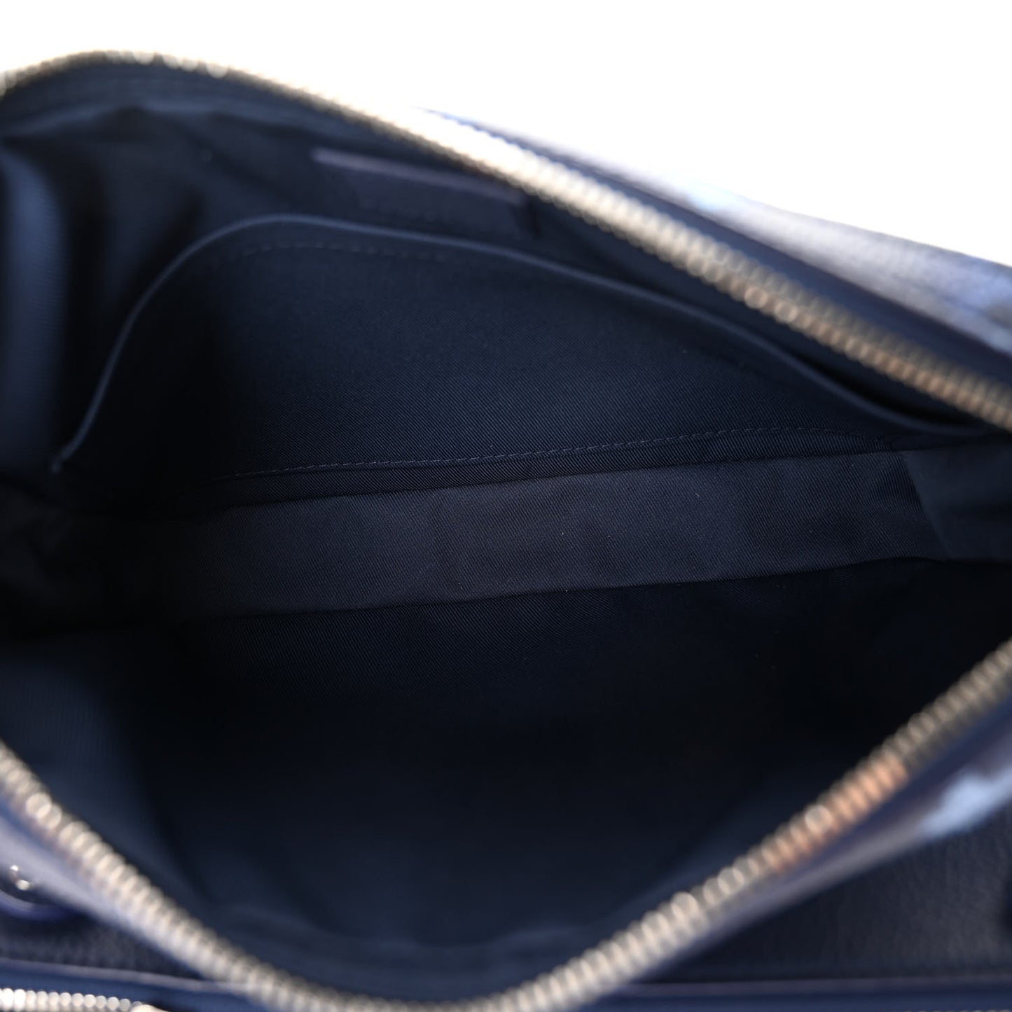 Monogram Ink Watercolor Trio Messenger Bag Blue