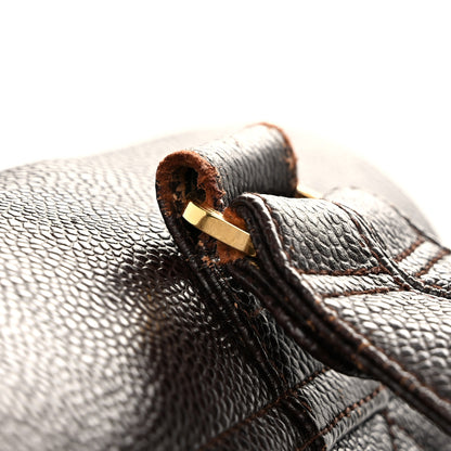 Chanel Caviar Quilted CC Backpack Brown 14 of 14