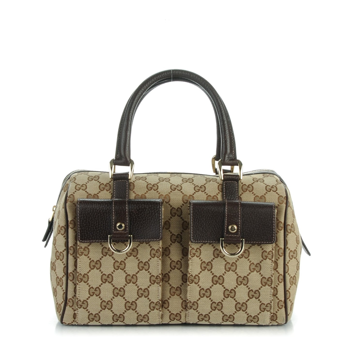 Monogram Medium Abbey Boston Dark Brown