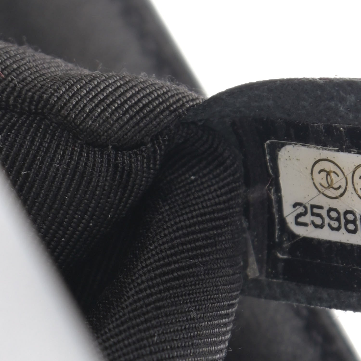 Chanel Calfskin Chevron Quilted Medium Boy Flap Black 7 of 12