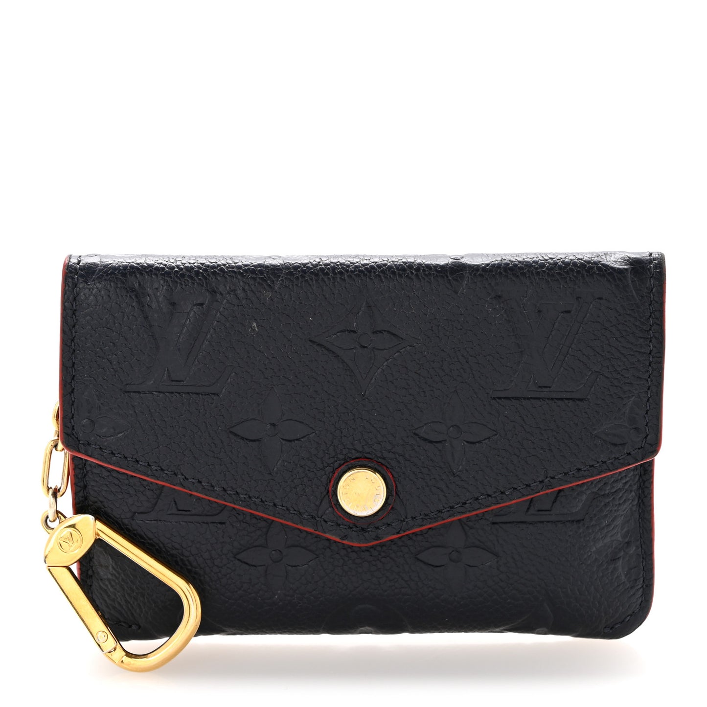 Empreinte Key Pouch Marine Rouge
