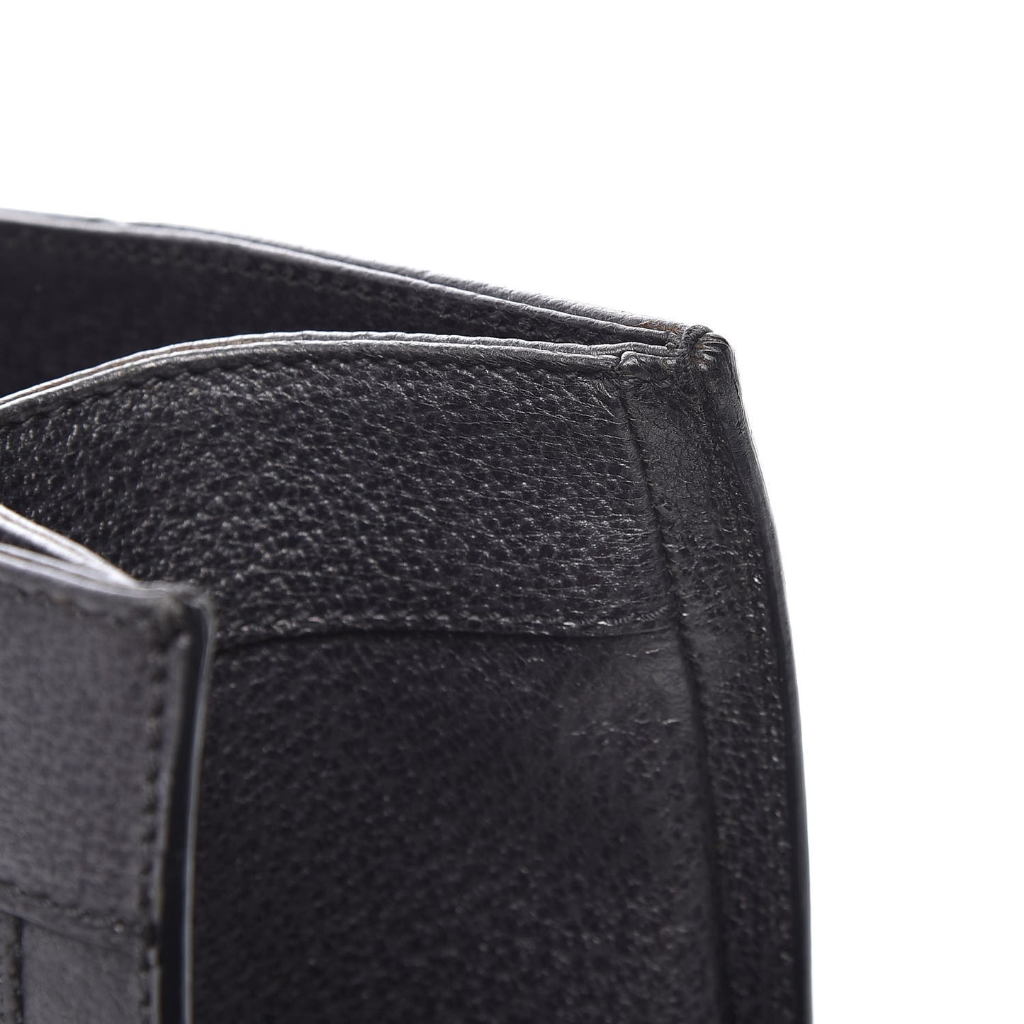 Calfskin Bamboo Top Handle Tote Dark Grey