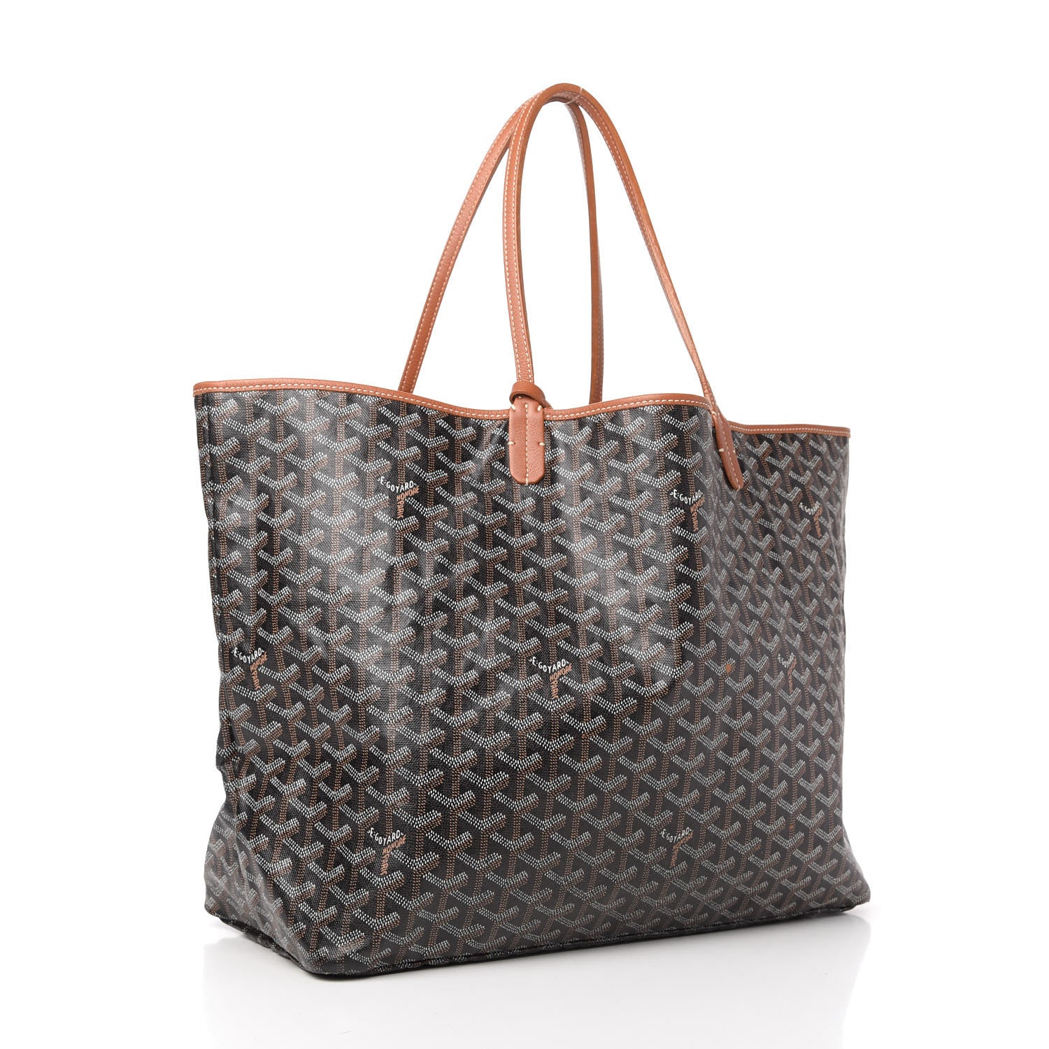 Goyard Goyardine Saint Louis GM Black Gold 3 of 10
