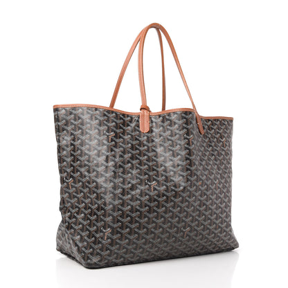 Goyard Goyardine Saint Louis GM Black Gold 3 of 10