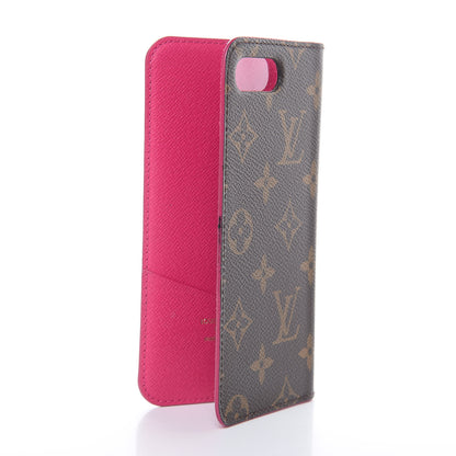 Louis Vuitton Monogram iPhone 7/8 Plus Folio Case Pink 3 of 9