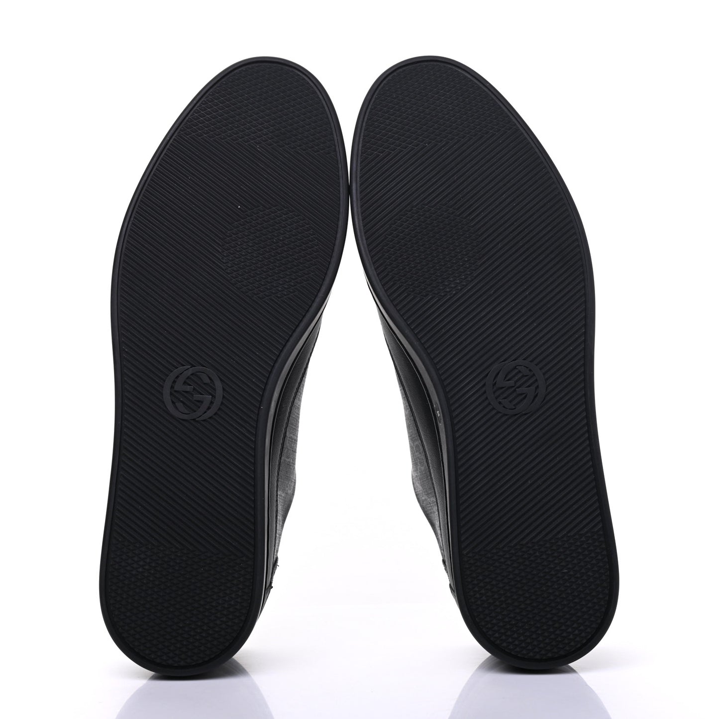 GG Supreme Monogram Mens Low Top Sneakers 11 Black