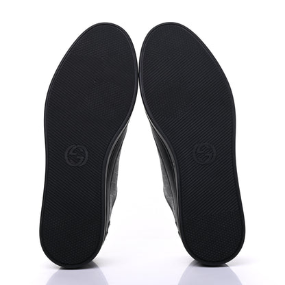 Gucci GG Supreme Monogram Mens Low Top Sneakers 11 Black 5 of 9