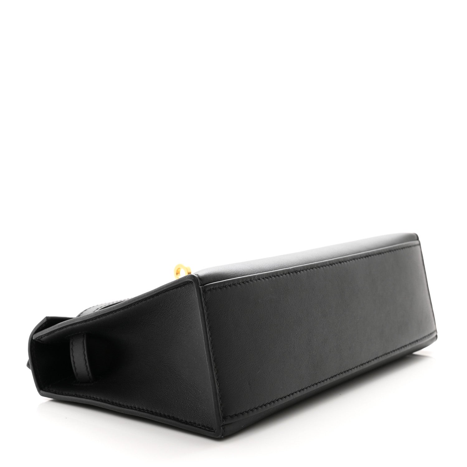 Hermes Swift Kelly Pochette Clutch Black 4 of 8