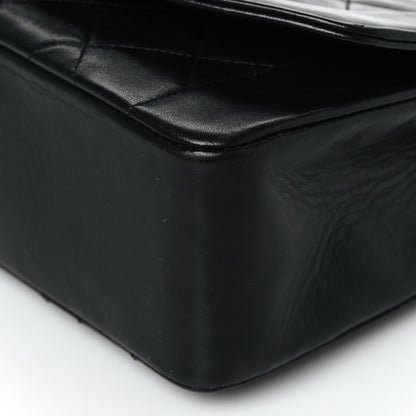 Chanel Lambskin Quilted Medium Single Flap Black 9 of 9