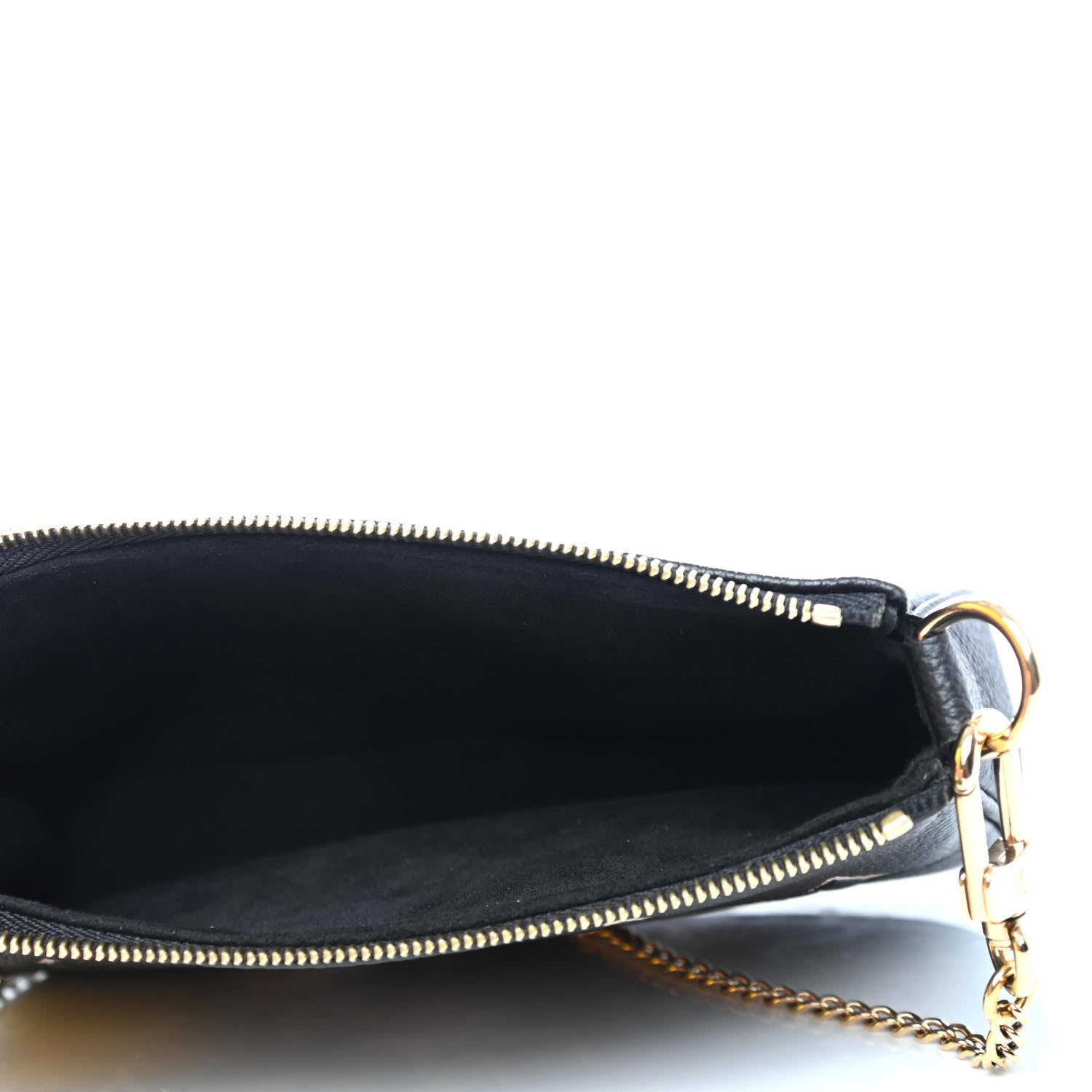 Louis Vuitton Empreinte Monogram Giant Mini Pochette Accessories Black 4 of 4