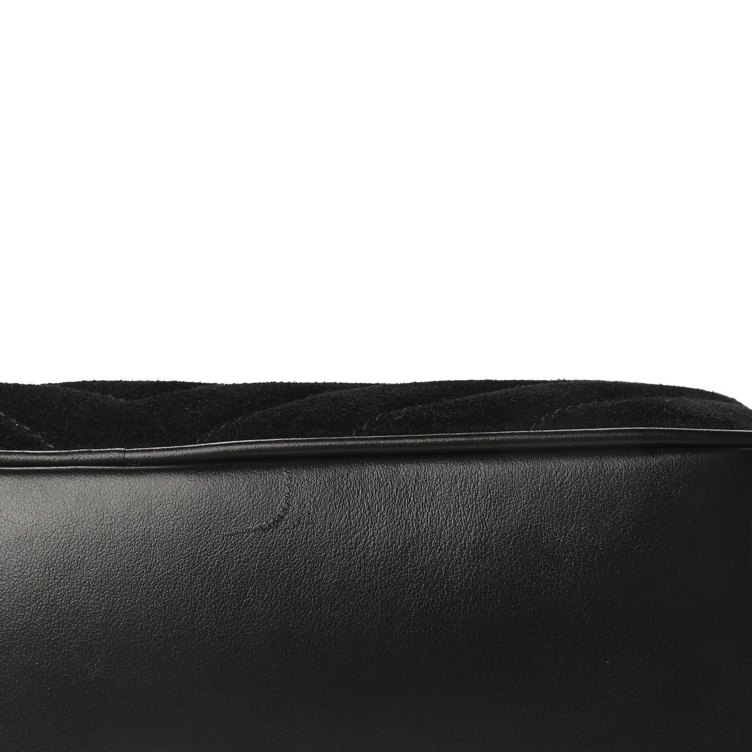 Saint Laurent Suede Calfskin Monogram Lou Camera Bag Black 11 of 12