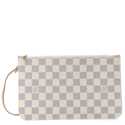 Louis Vuitton Damier Azur Neverfull MM GM Pochette 1 of 13
