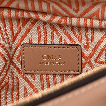 Chloe Calfskin Small Daria Cement Brown 7 of 14