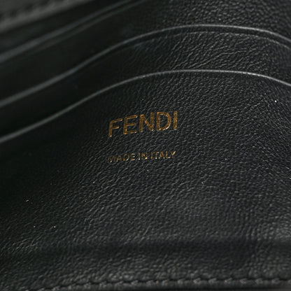 Fendi Nappa FF 1974 Embossed Mini Baguette Black 6 of 9