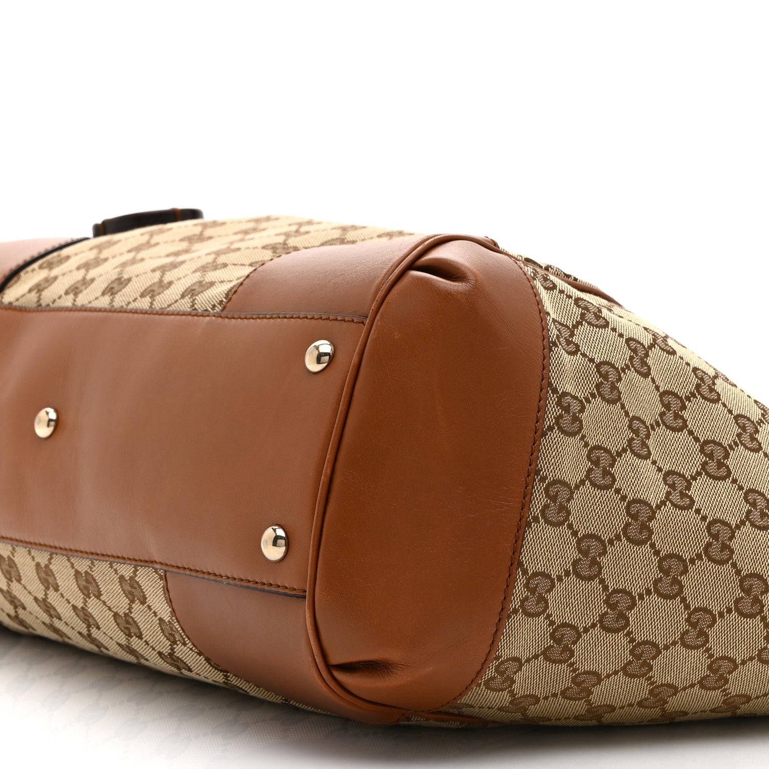 Gucci Monogram Medium Brick Lane Tote Brown 1772194 – FASHIONPHILE