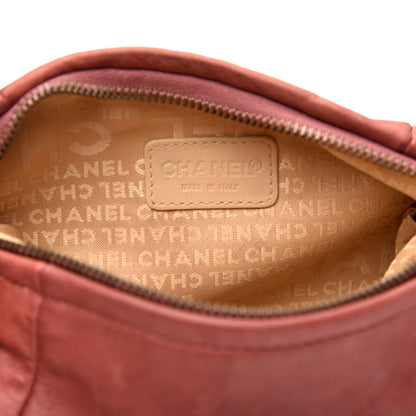 Chanel Lambskin Small Chain Hobo Pink 8 of 11