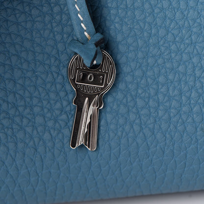 Hermes Togo Birkin 35 Blue Jean 35 of 36