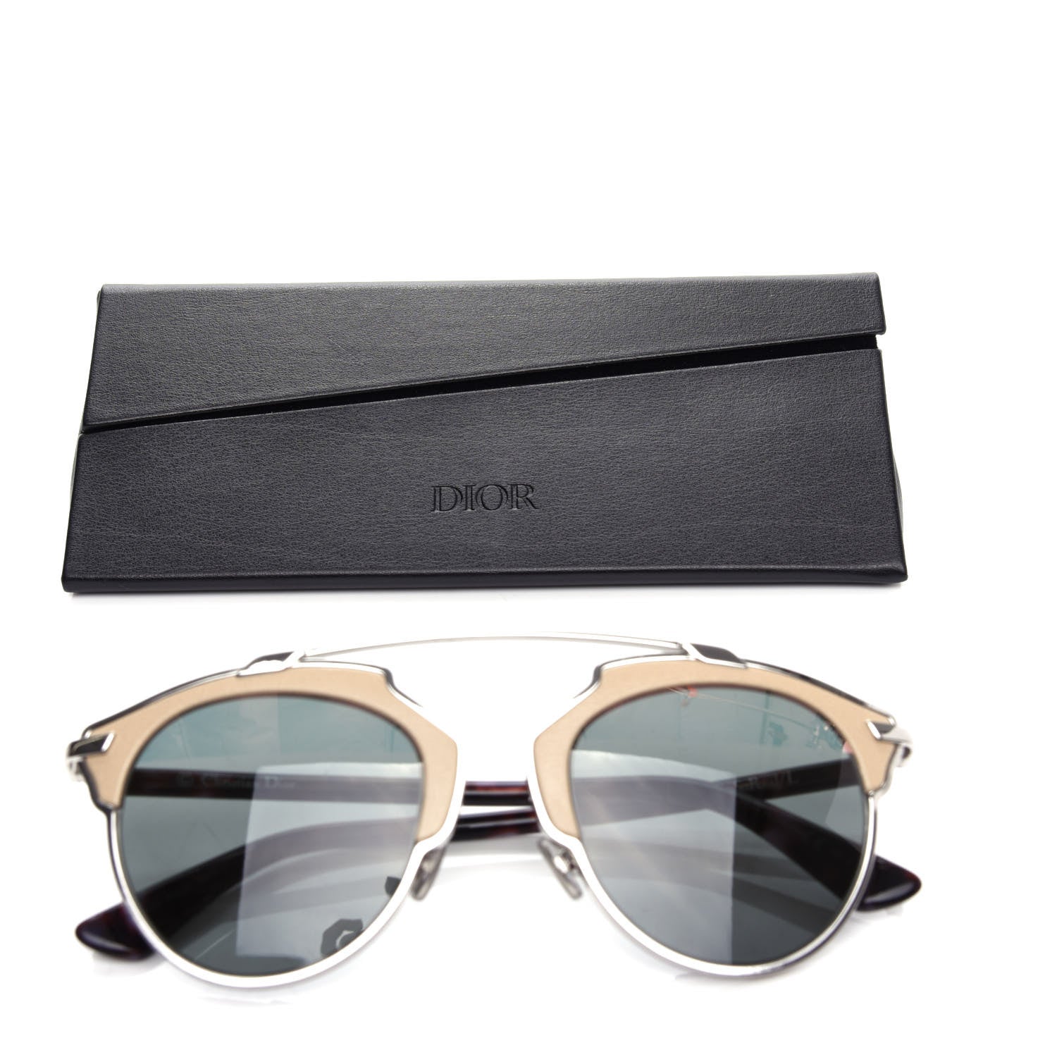 Christian Dior Mirrored So Real Sunglasses Silver Gold 11 of 11