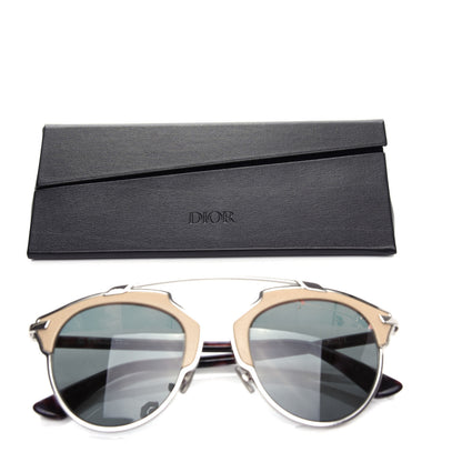 Christian Dior Mirrored So Real Sunglasses Silver Gold 11 of 11