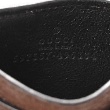 Gucci GG Supreme Monogram Neo Vintage Card Holder Beige Crop New Acero 6 of 6