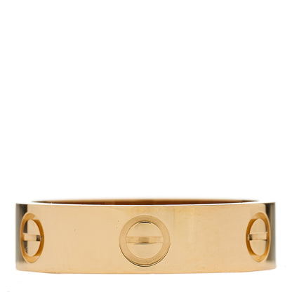 Cartier 18K Yellow Gold 5.5mm LOVE Ring 59 8.75 2 of 5