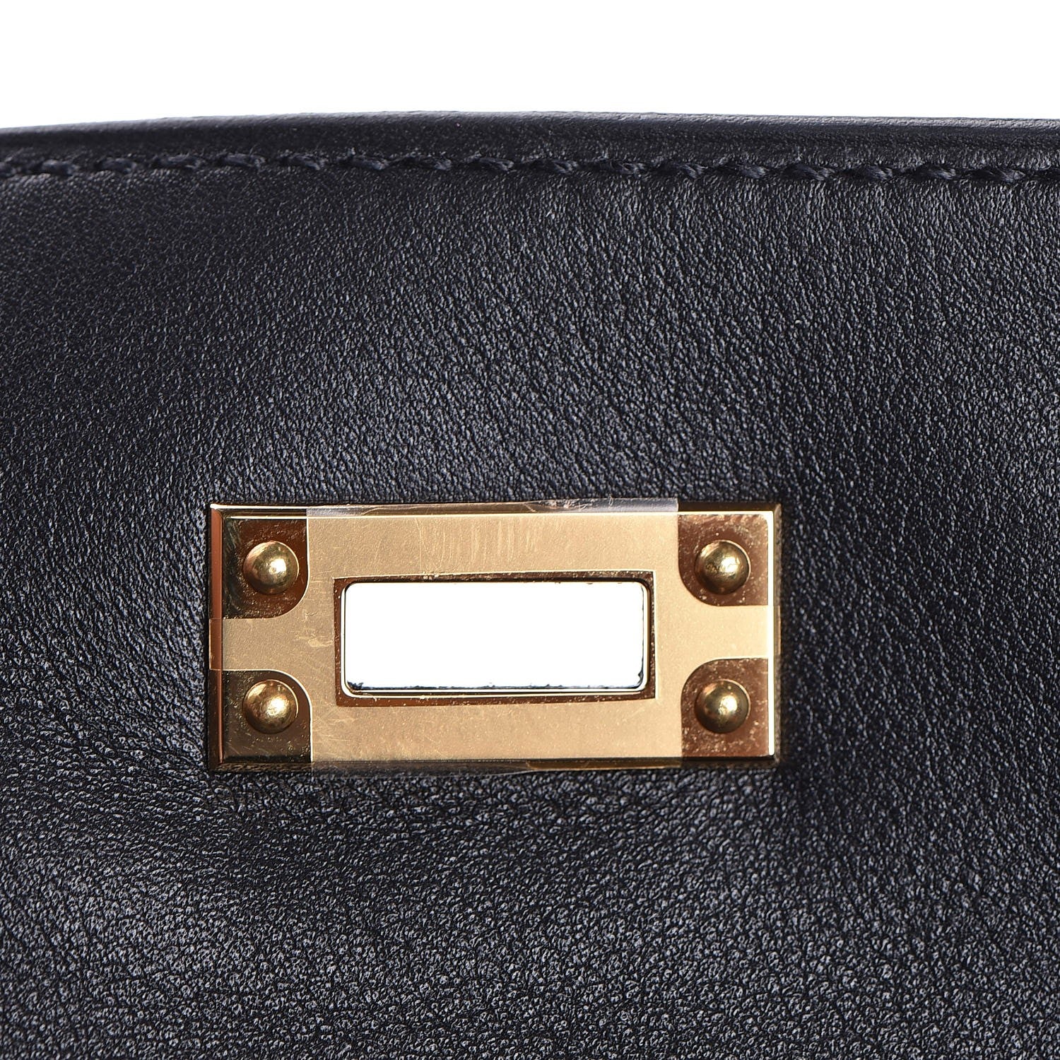 Hermes Swift Kelly Pochette Clutch Black 17 of 24
