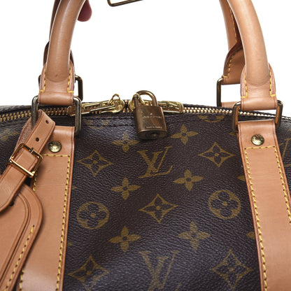 Louis Vuitton Monogram Keepall Bandouliere 55 17 of 20