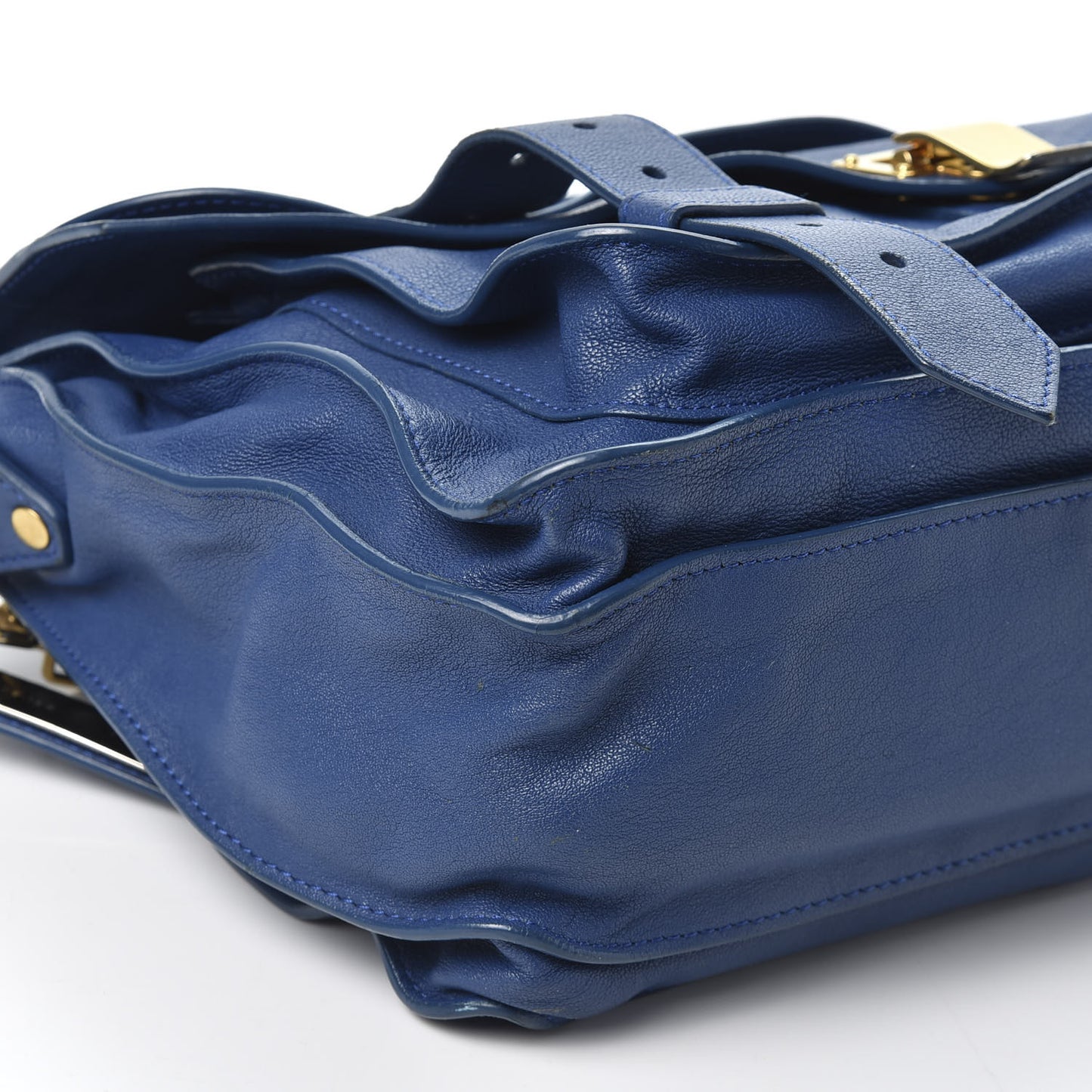 Lambskin Medium PS1 Satchel Royal Blue