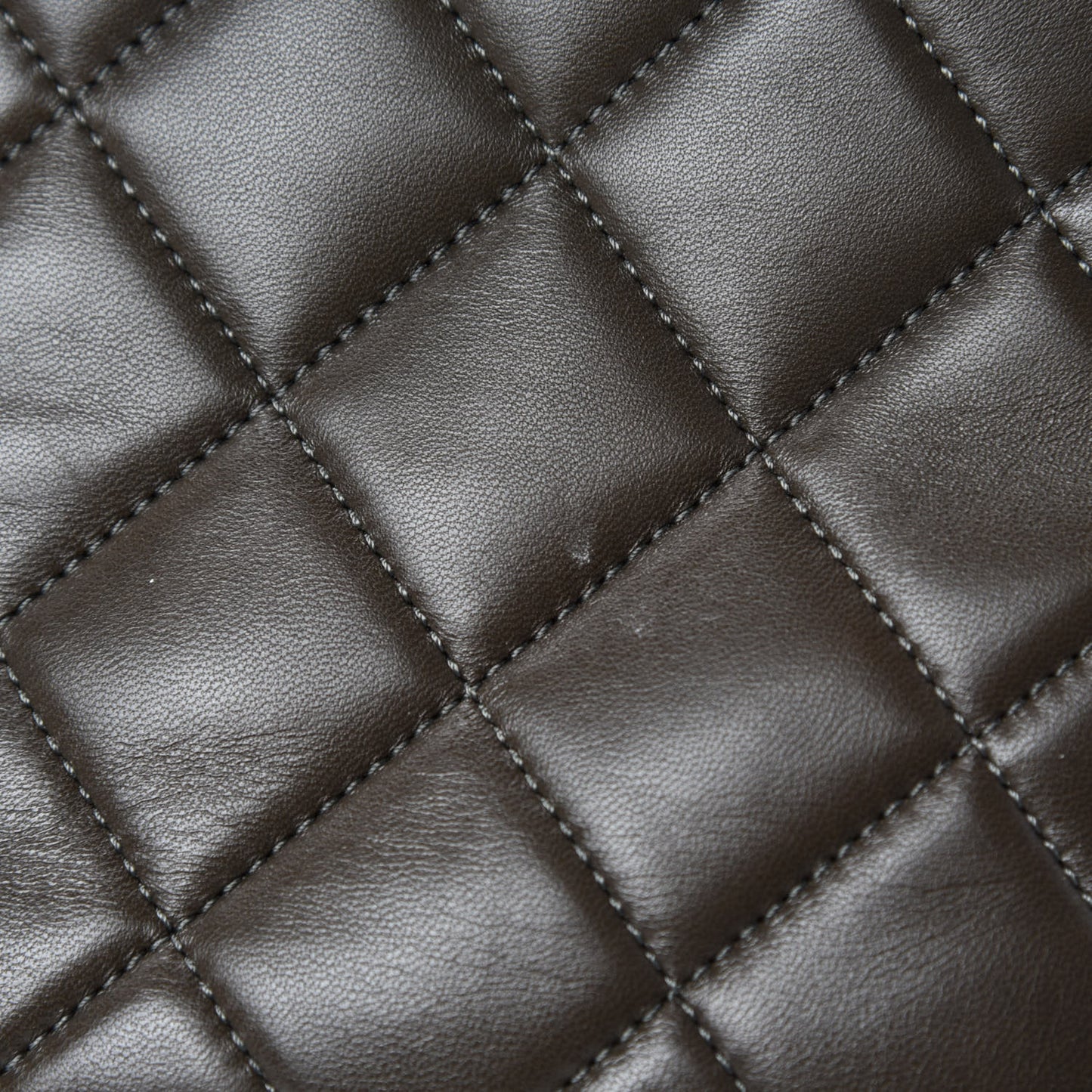 Lambskin Quilted Medium Trendy CC Flap Dual Handle Bag Dark Khaki