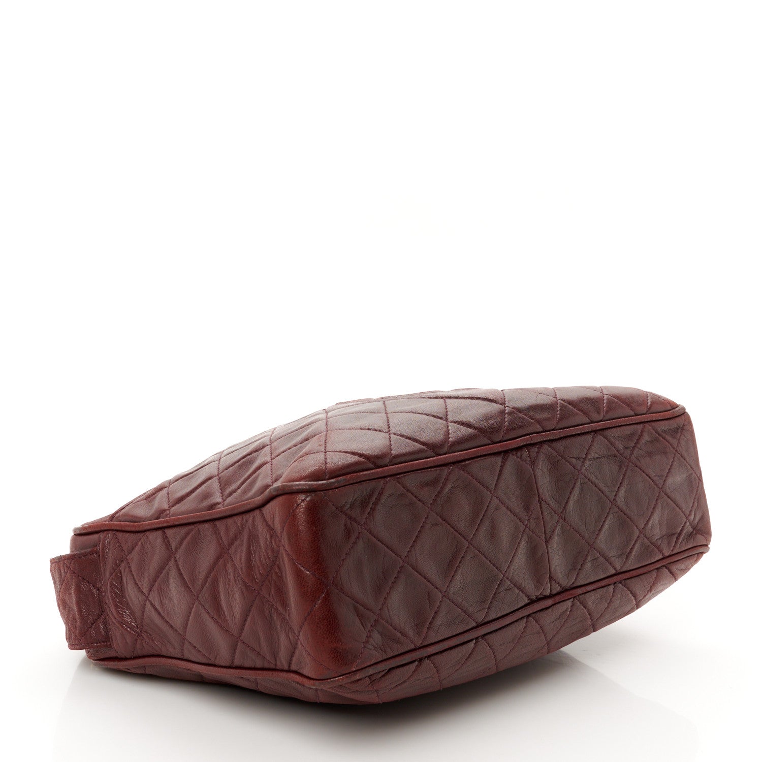 Chanel Lambskin Quilted Tassel Camera Case Red 4 of 13