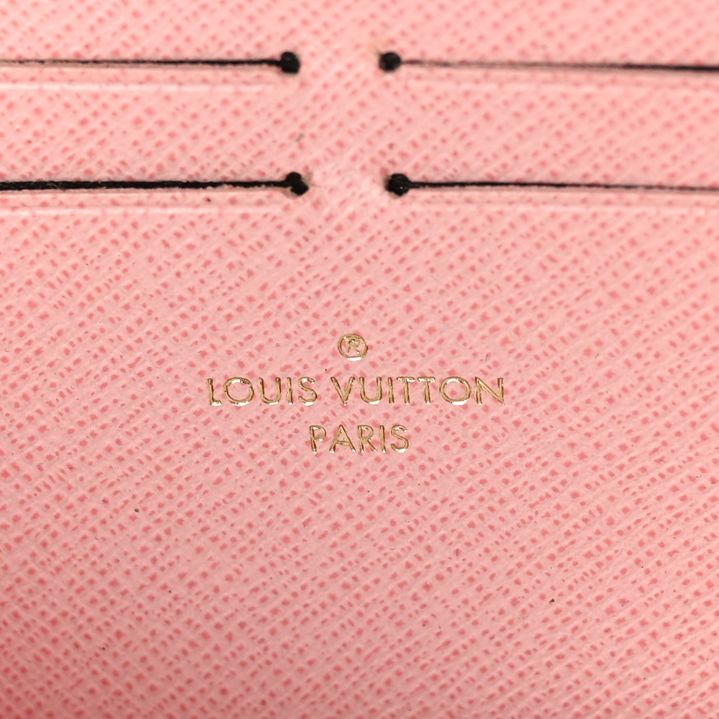Damier Azur Zippy Wallet Rose Ballerine