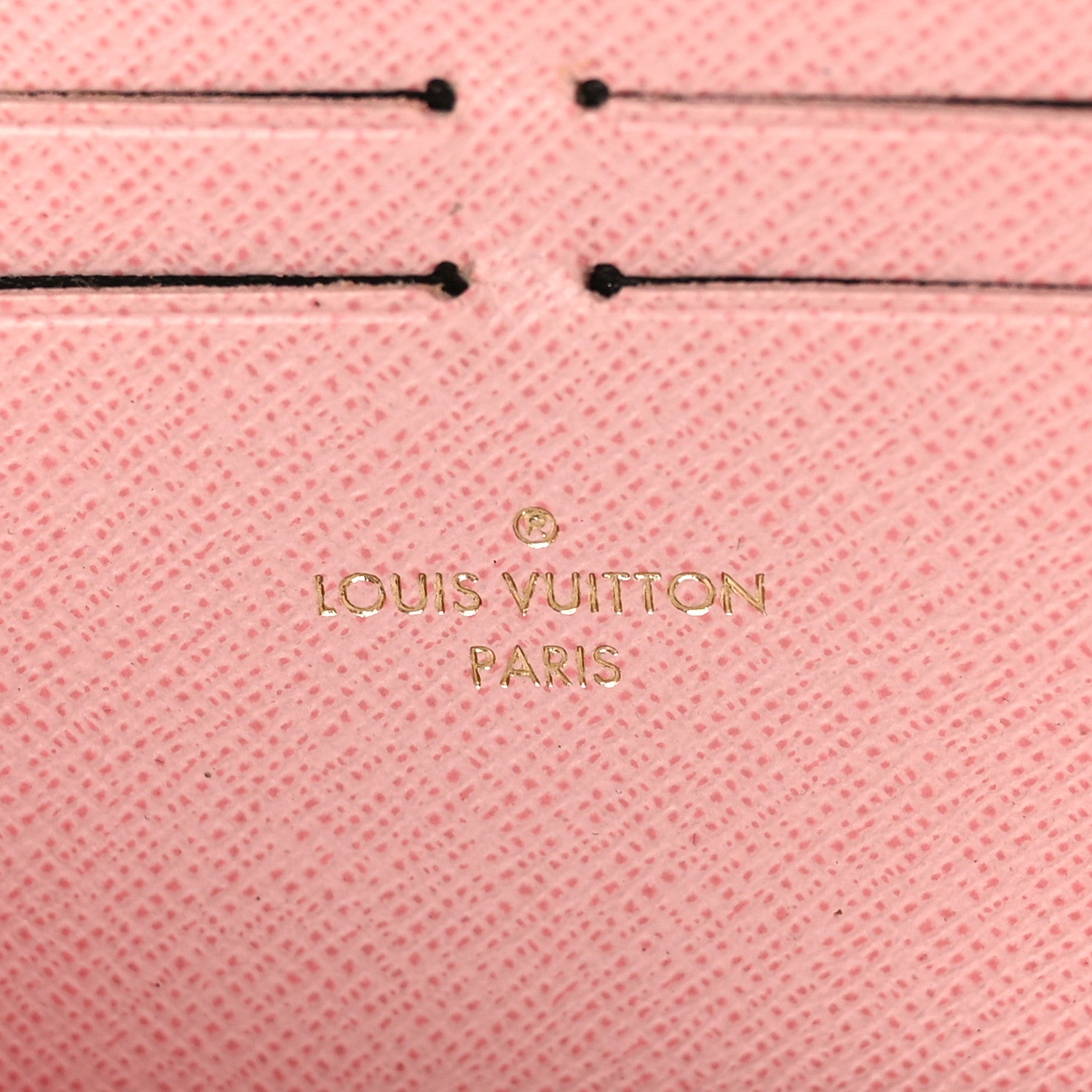 Louis Vuitton Damier Azur Zippy Wallet Rose Ballerine 6 of 11