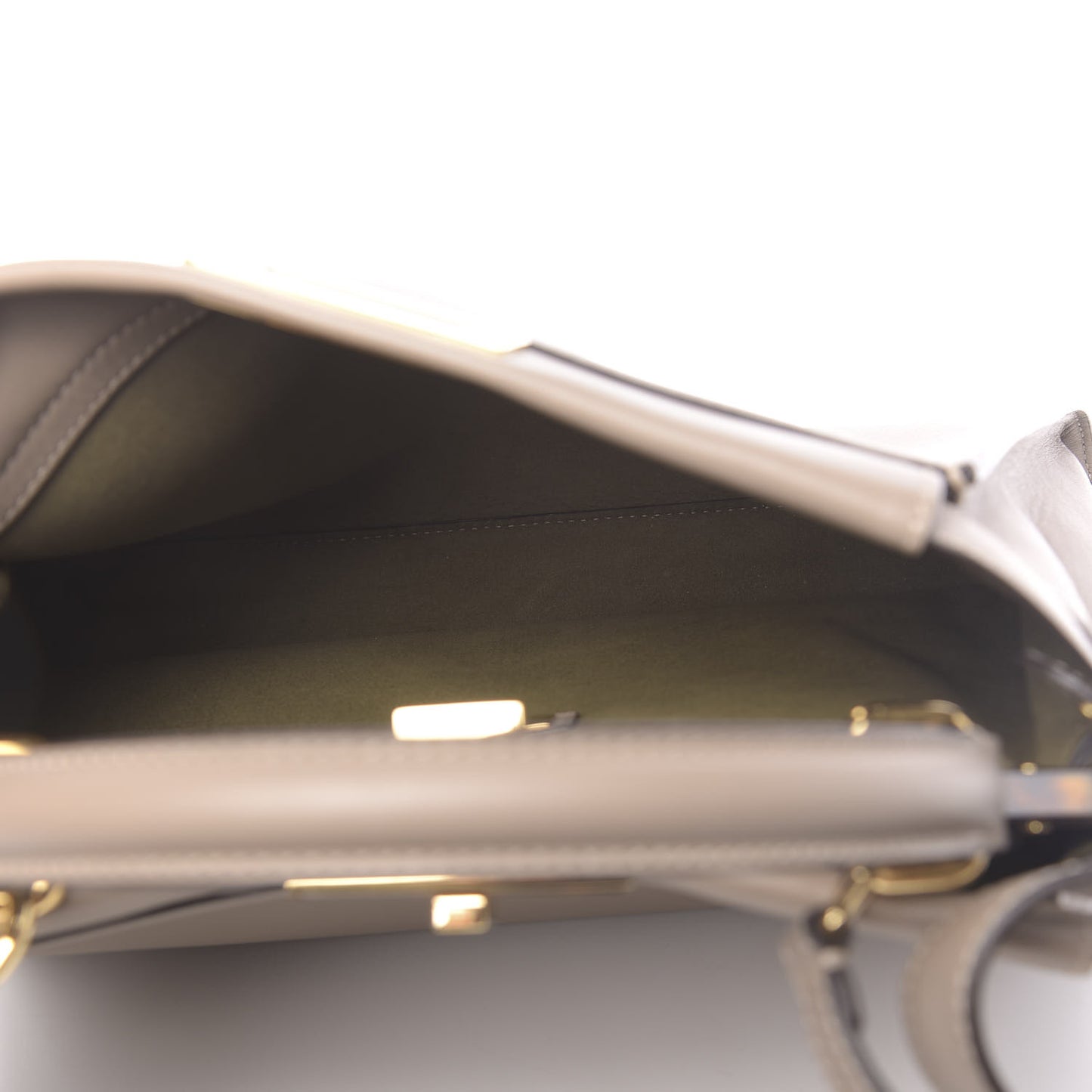 Vitello Seta Plexiglass Tortoise Medium Peekaboo Iconic Satchel Tortora
