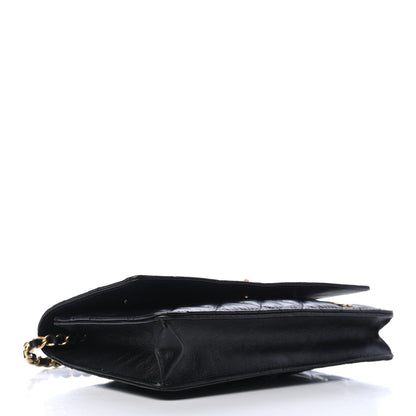 Chanel Aged Calfskin Quilted Lucky Charms Casino 2.55 Reissue Wallet On Chain WOC Black 3 of 9