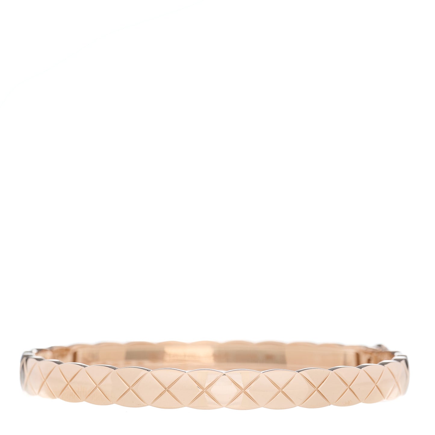 18K Beige Gold Coco Crush Bangle Bracelet L