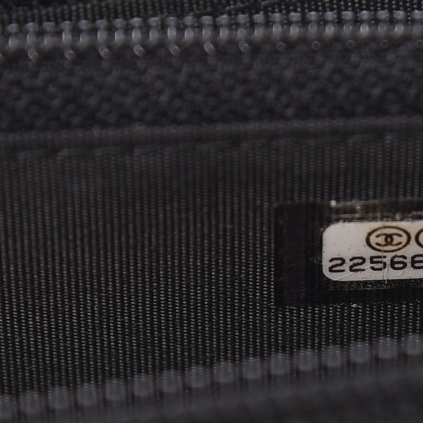 Caviar Quilted Small Boy Zip Around Wallet Black