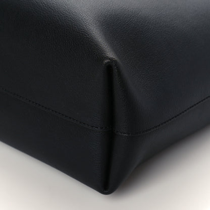 Saint Laurent Calfskin North-South Shopping Tote Black 10 of 10