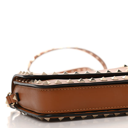 Valentino Garavani Vitello Rockstud Flap Crossbody Bag Light Cuir 10 of 11