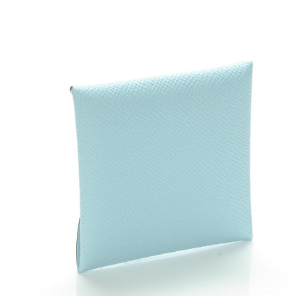 Hermes Epsom Bastia Coin Purse Bleu Atoll 3 of 7