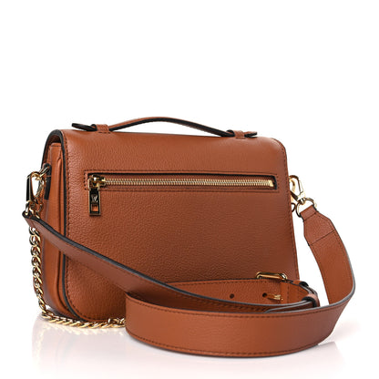 Louis Vuitton Grained Calfskin Lockme Oxford Cognac 3 of 8