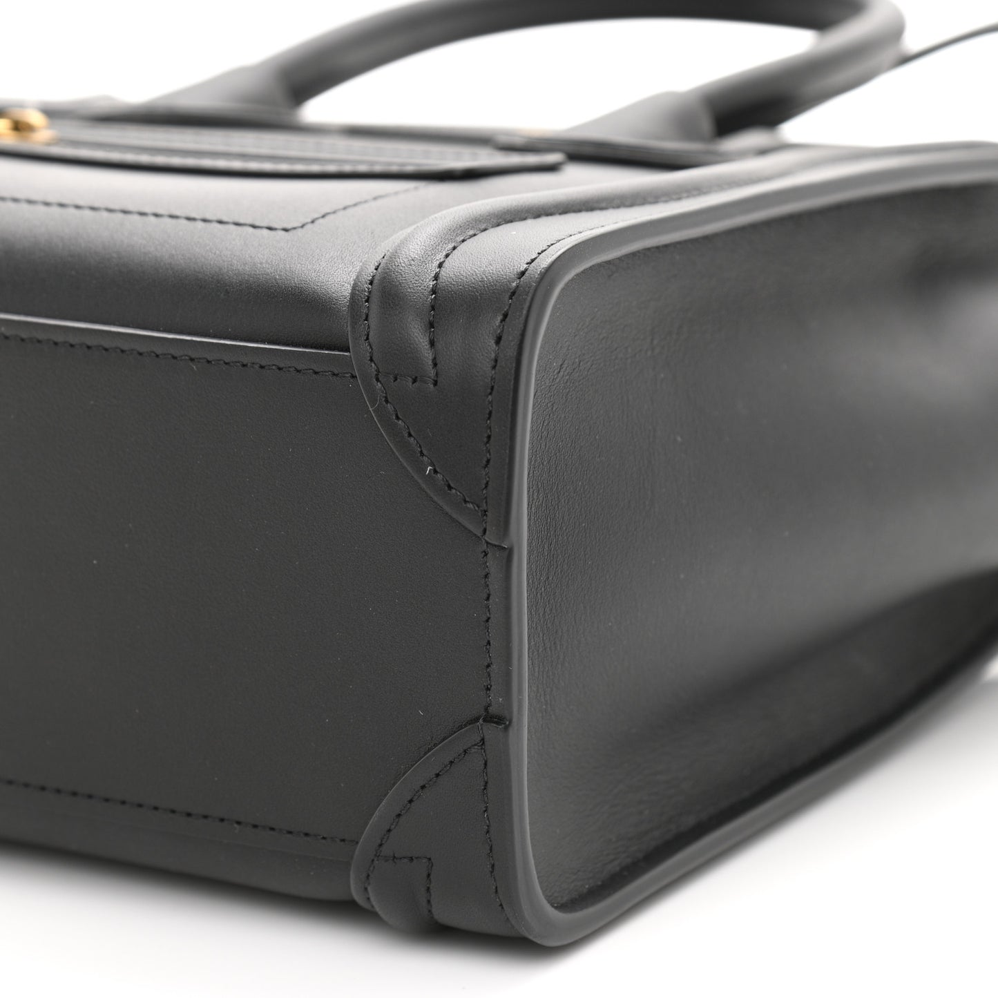 Smooth Calfskin Nano Luggage Black